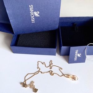 Swarovski® Energic Pendant & Gold Necklace 5195921